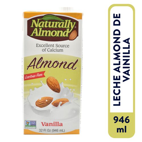 Bebida Naturally Almendra Vainilla - 946ml