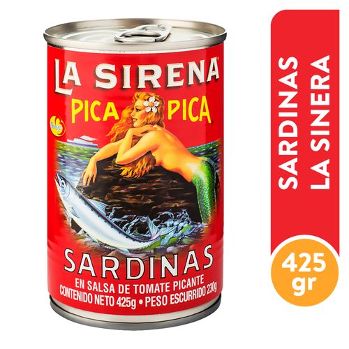 Sardina La Sirena En Salsa De Tomate Picante - 425gr