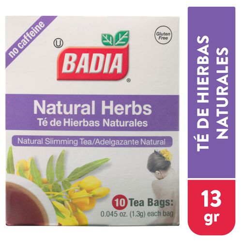 Te Badia De Hierbas Naturales - 13Gr