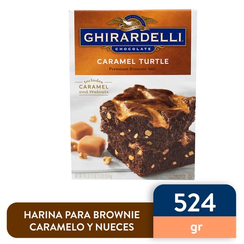 Harina Ghirardelli Chocolate Turtle Caramel- 524gr