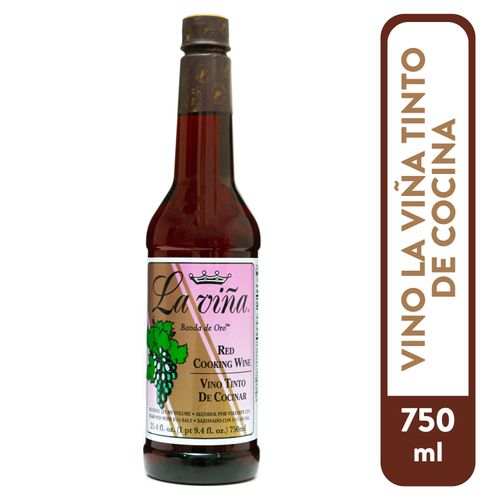 Vino La Viña Tinto Para Cocinar- 750ml