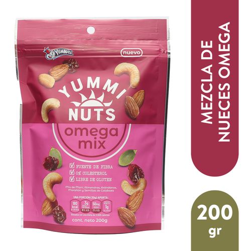 Yummi Nuts Omega Mix 200 Gramos