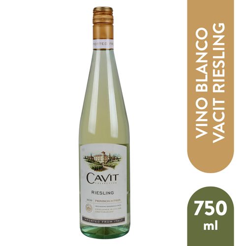 Vino Blanco Cavit Riesling 750ml