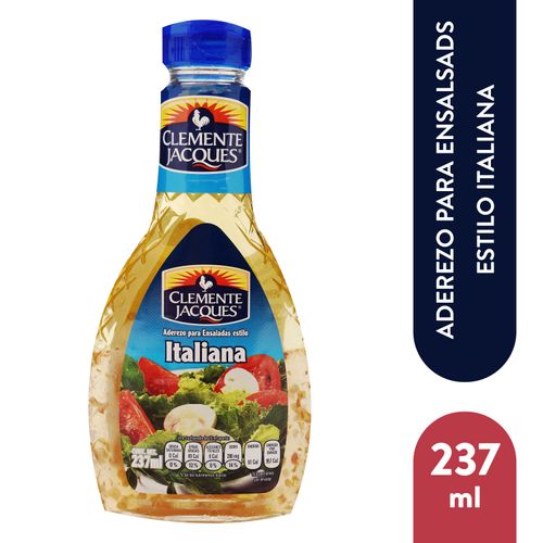 Aderezo Clemente Jacques  Italiana 237Ml