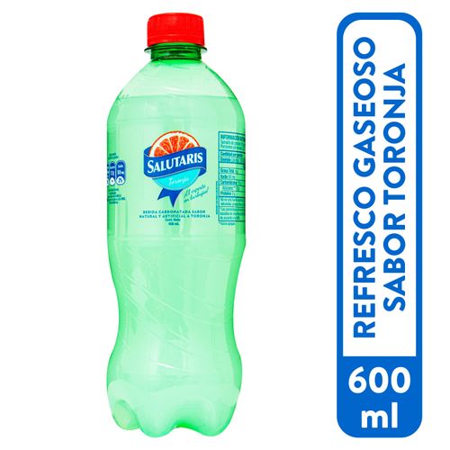 Bebida Carbonatada Sabor A Toronja -600 ml