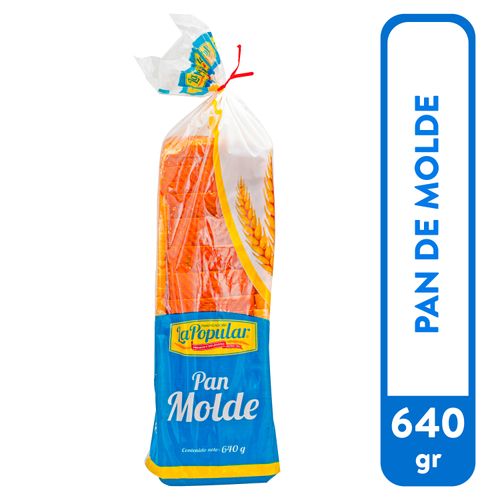 Pan Molde Popular Pulman - 640 g