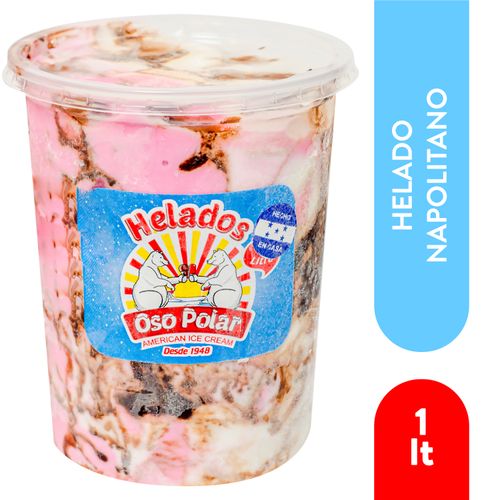 Helado Oso Polar Arcoiris - 1000Ml