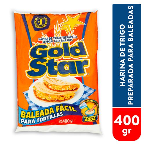 Harina De Trigo Gold Star Para Tortillas - 400 g
