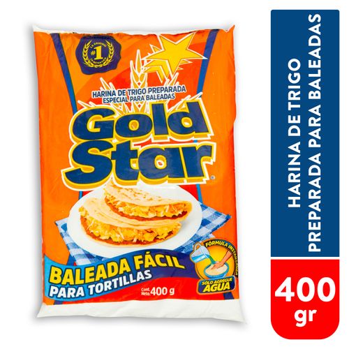 Harina De Trigo Gold Star Baleada Facil Para Tortillas-400gr