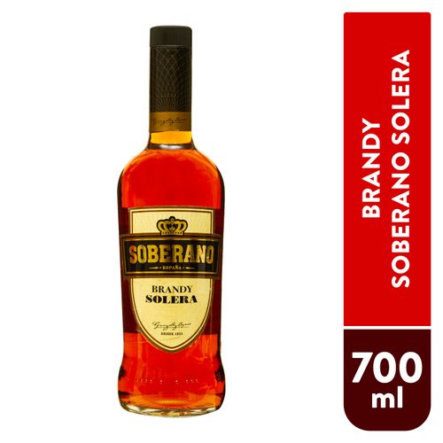 Brandy Soberano Solera 700 Ml