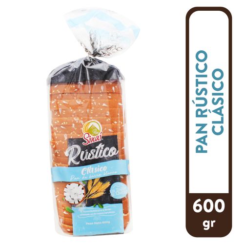 Pan Rustico Sinai Clásico - 600 g