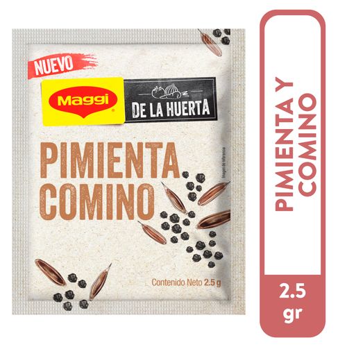 Maggi De La Huerta Pimienta Comino 30gr