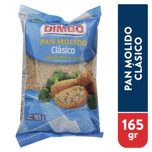 Pan Bimbo Molido Clásico - 165 g