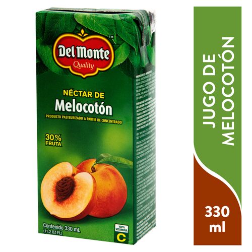 Jugo Del Monte Nectar  De Melocoton- 330 ml