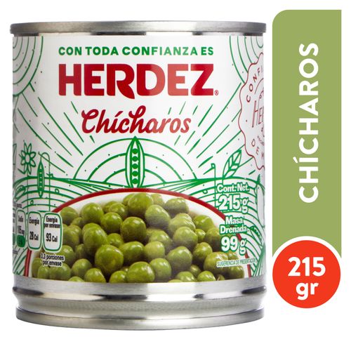 Petit Pois Herdez En Lata - 215gr