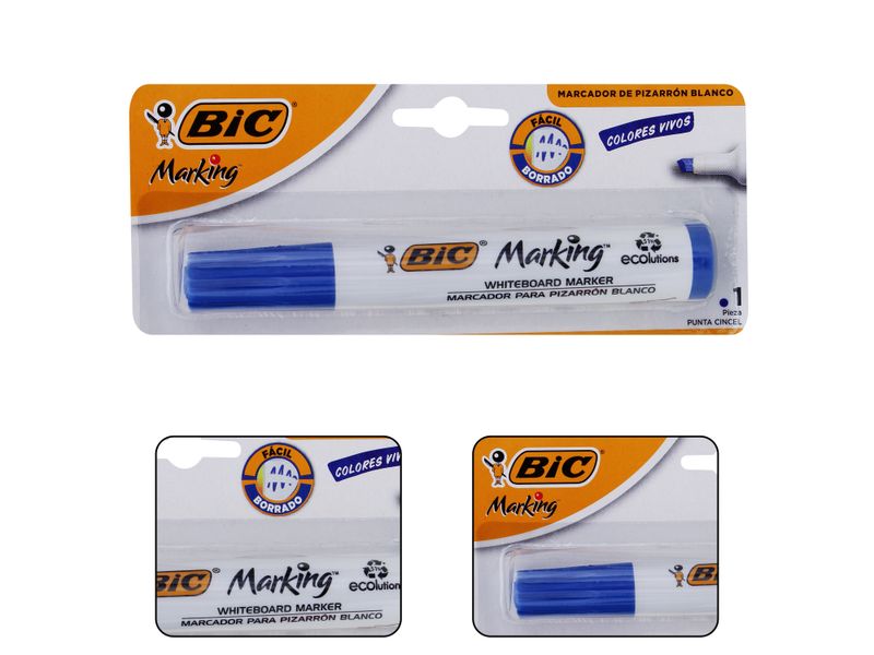 Marc-Pizarron-Bic-Azul-Bl-3-6070