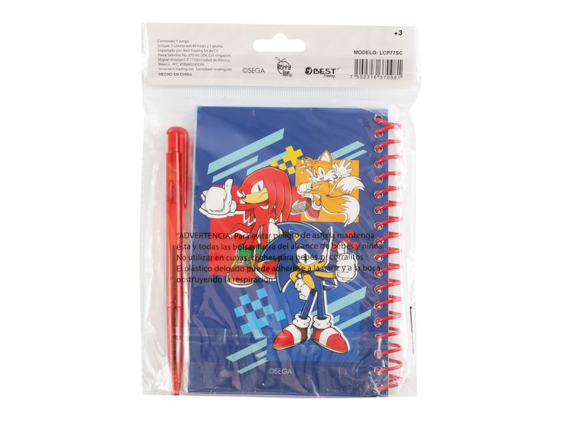 Libreta-Con-Pluma-Sonic-2-36113