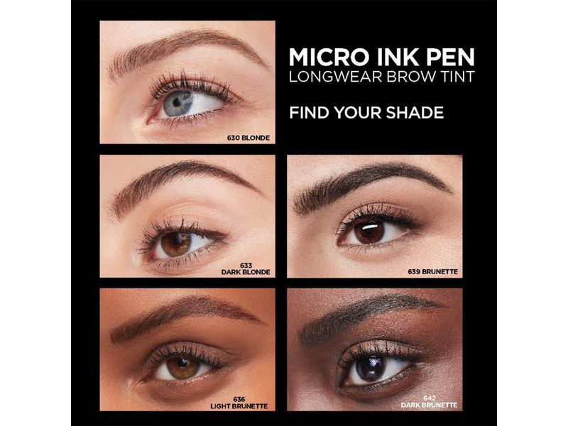 L-piz-De-Tinta-Para-Cejas-L-Or-al-Paris-Micro-Ink-Pen-Semipermanente-Light-Brunette-1-0gr-3-24285