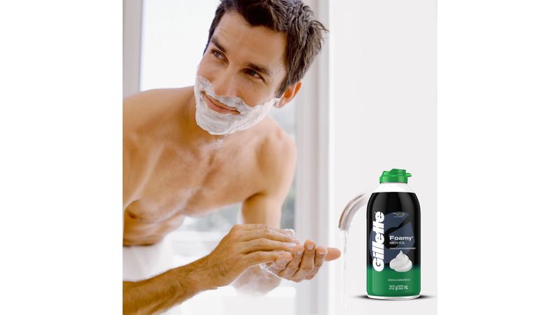 SIGO - Espuma De Afeitar Mentolada Para Hombre Razor 200Gr.