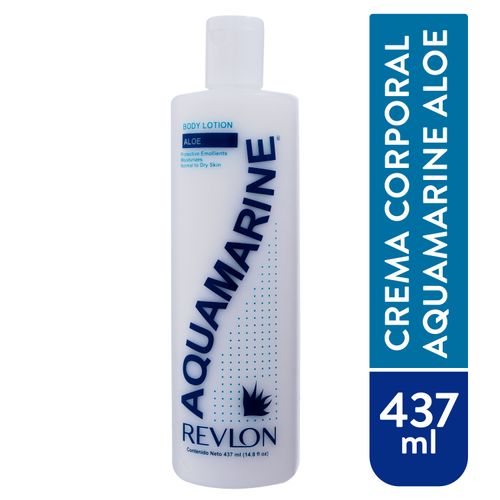 Crema Revlon Corporal Aquamarine Aloe - 437ml