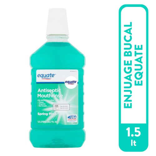 Enjuague Equate Bucal Spring - 1500ml