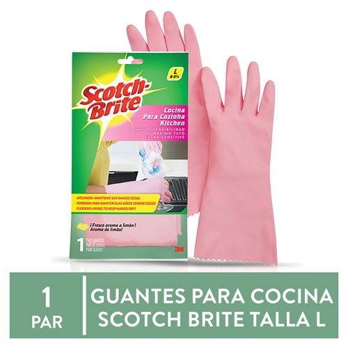 Guante Para Cocina Scotch Brit Talla L- 1 Unidad