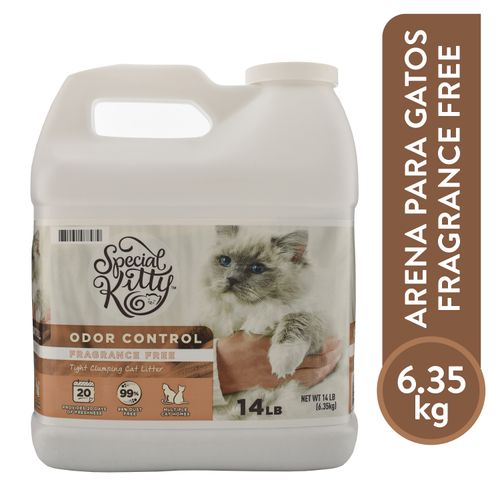 Arena Special Kitty Para Gato Sin Aroma-6.35Kg