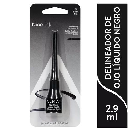 Deline Liquido Almay Amazing Negro 2.9Ml