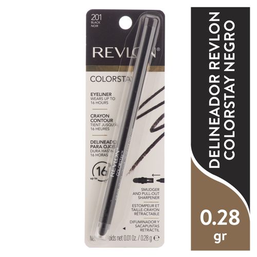 Delineador Revlon Colorstay Black - 28 g