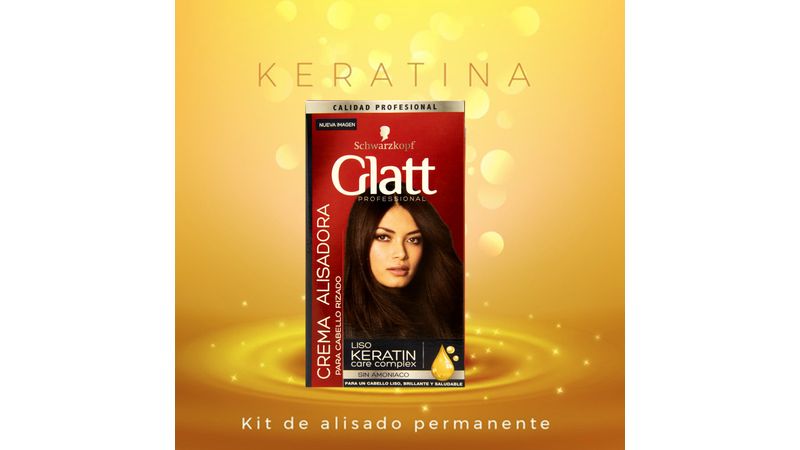 Comprar Crema Alisadora Glatt Liso Keratin 1 Unidad Walmart