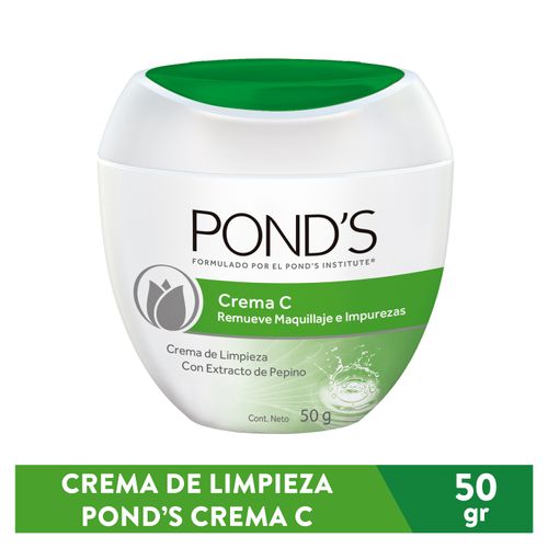 Crema Facial Pond's Pepino Remueve Maquillaje E impuresas - 50gr