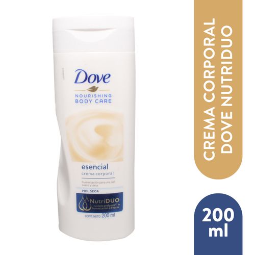 Dove Crema Corp  Nutricion Esencial200Ml