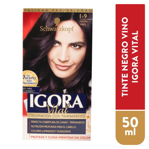 Tinte Igora Vital V119 Negro Vino