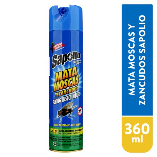 Insecticida Sapolio Matamosca Y Zanc - 360Ml