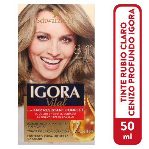 Tinte Igora Vital 8 11 NeGramoso Kit 50Ml