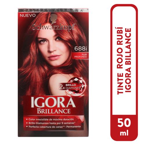 Tinte Igora Brillance Rojo Rubi 145Ml