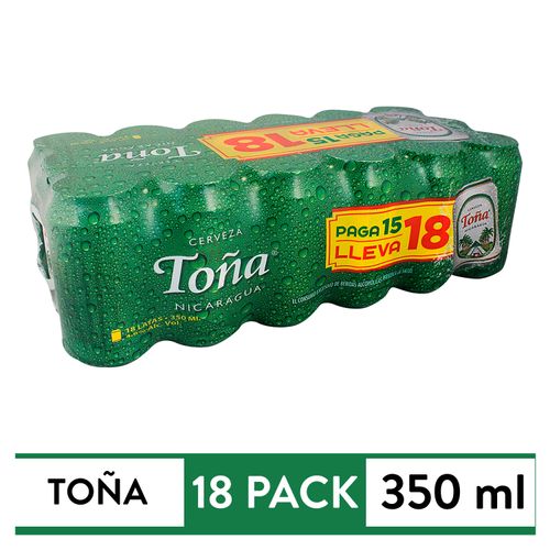 Cerveza Tona Lata 18X15 350Ml