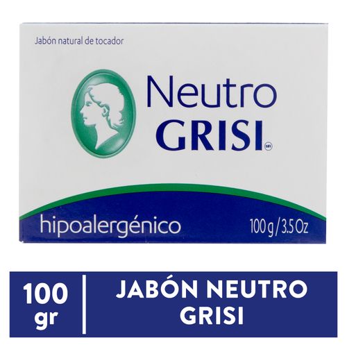 Jabon Macrobiotico Grisi Neutro 100gr