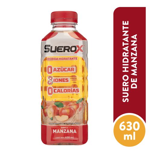 Bebida Hidratante Suerox Adulto Sabor Manzanz - 630ml