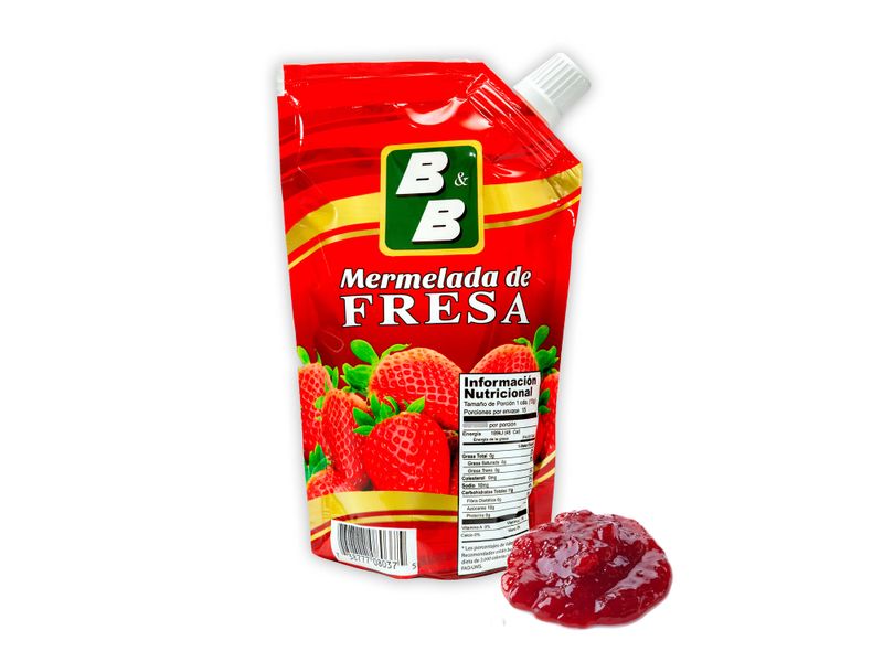 Comprar Mermelada B&B De Fresa Doy Pack - 200Gr | Walmart Honduras