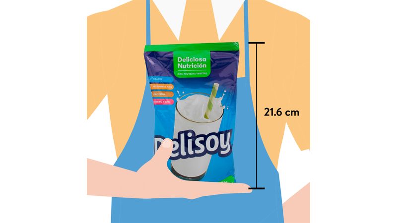 Comprar Bebida De Soya Delisoy Sin Lactosa - 2.2Kg