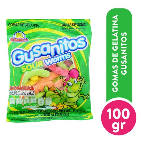 Gomitas Guandy Tropical Gusanitos - 85gr