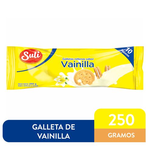 Galleta Rellena De Vainilla Suli 250 G