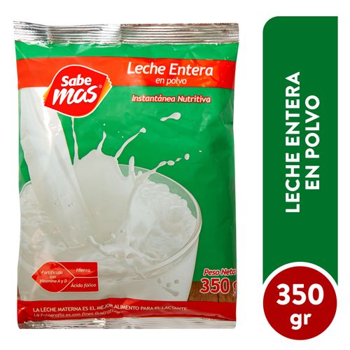 Leche Sabemas Entera Polvo - 350gr