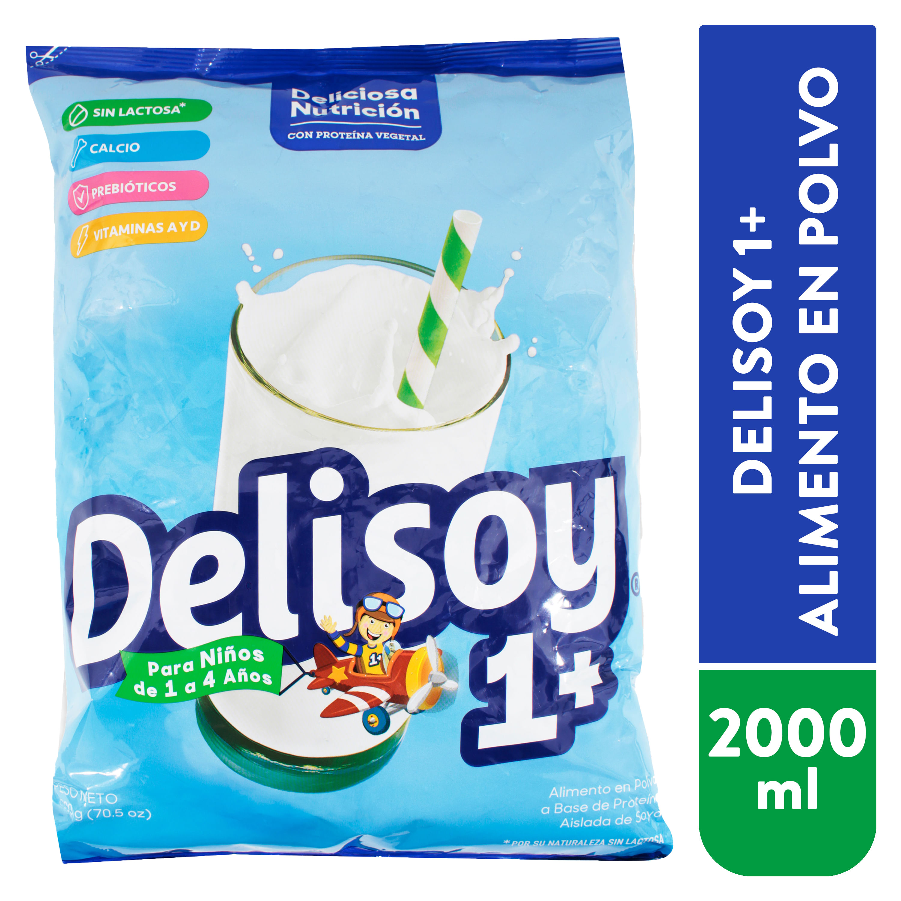 Comprar Bebida De Soya Delisoy Sin Lactosa - 2.2Kg