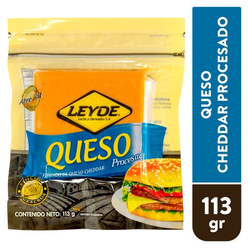 Queso Leyde Procesado Con Abre Fácil - 113 g