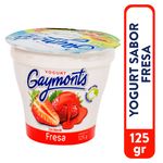 YOGUR SABOR FRESA LARSA VASO 125 GRS.