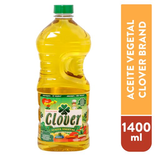 Aceite Vegetal Clover Brand - 1400Ml