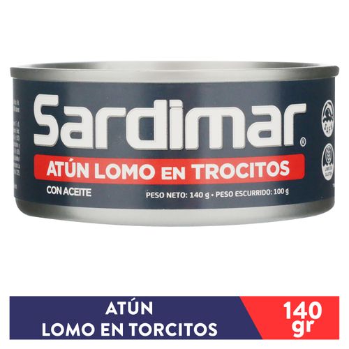 Atún Sardimar Lomo En Trocitos - 140gr