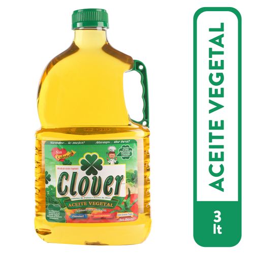 Aceite Vegetal Clover Brand - 3000Ml